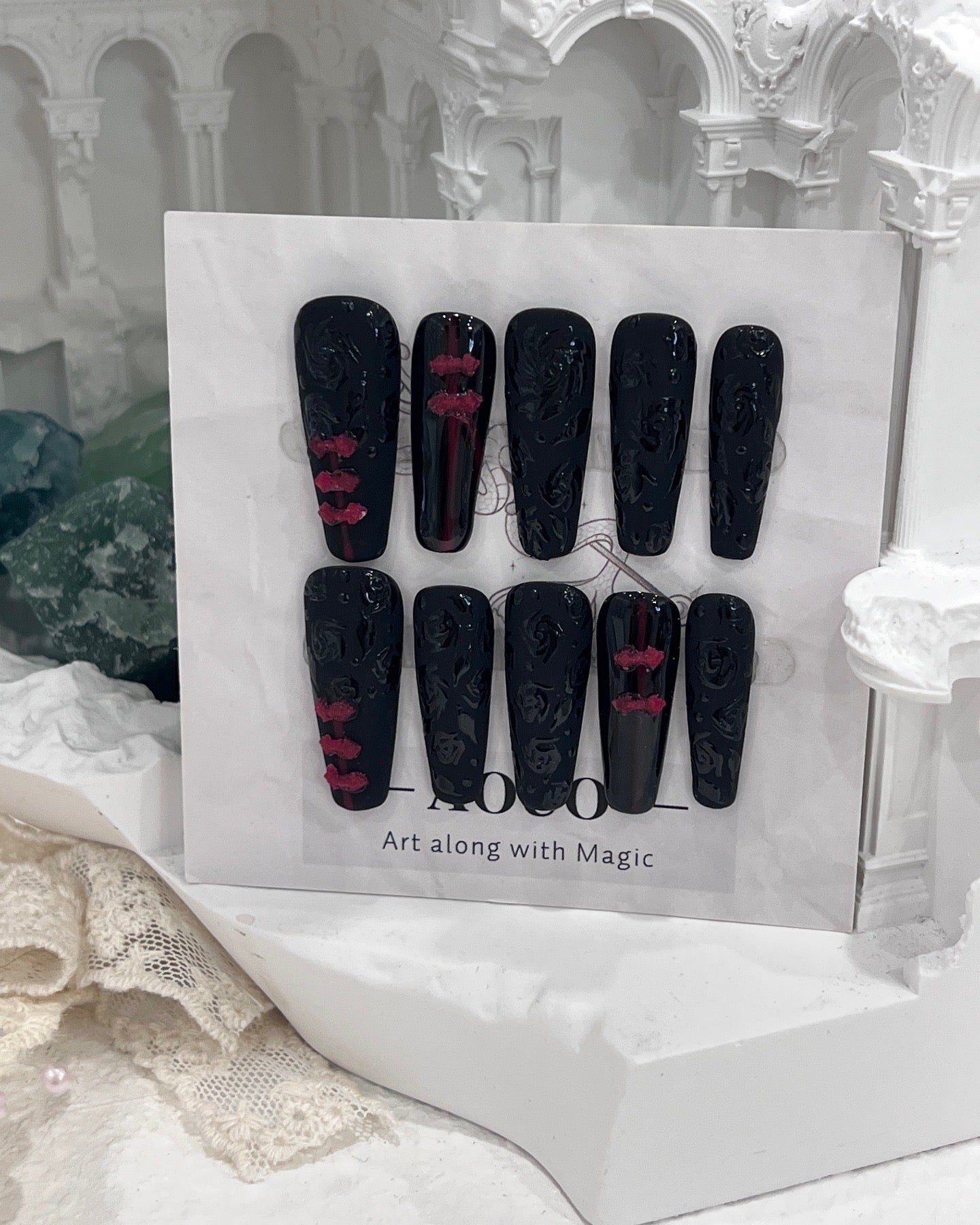QiPao Chinese traditional Nails