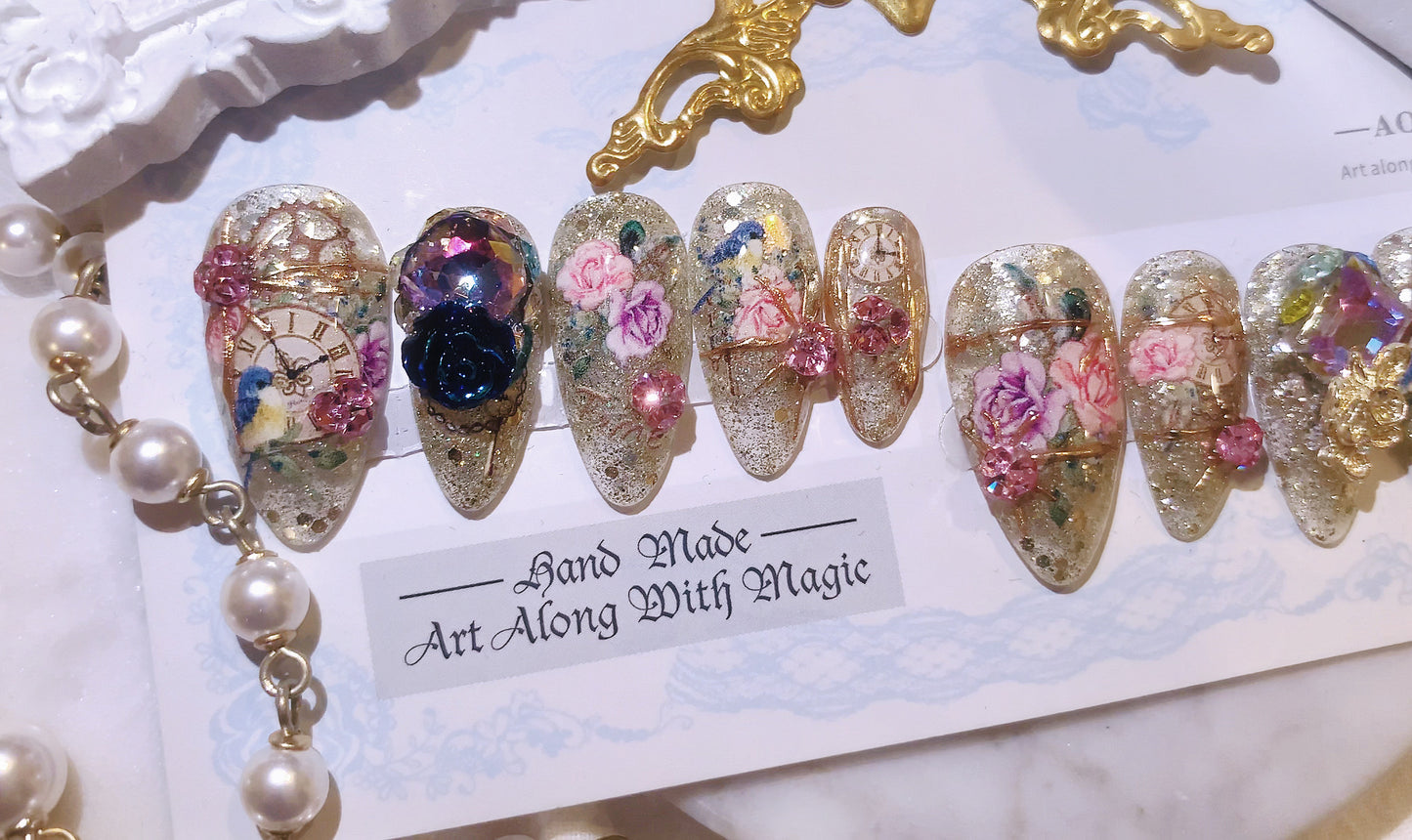 Alice in Wonderland Nail