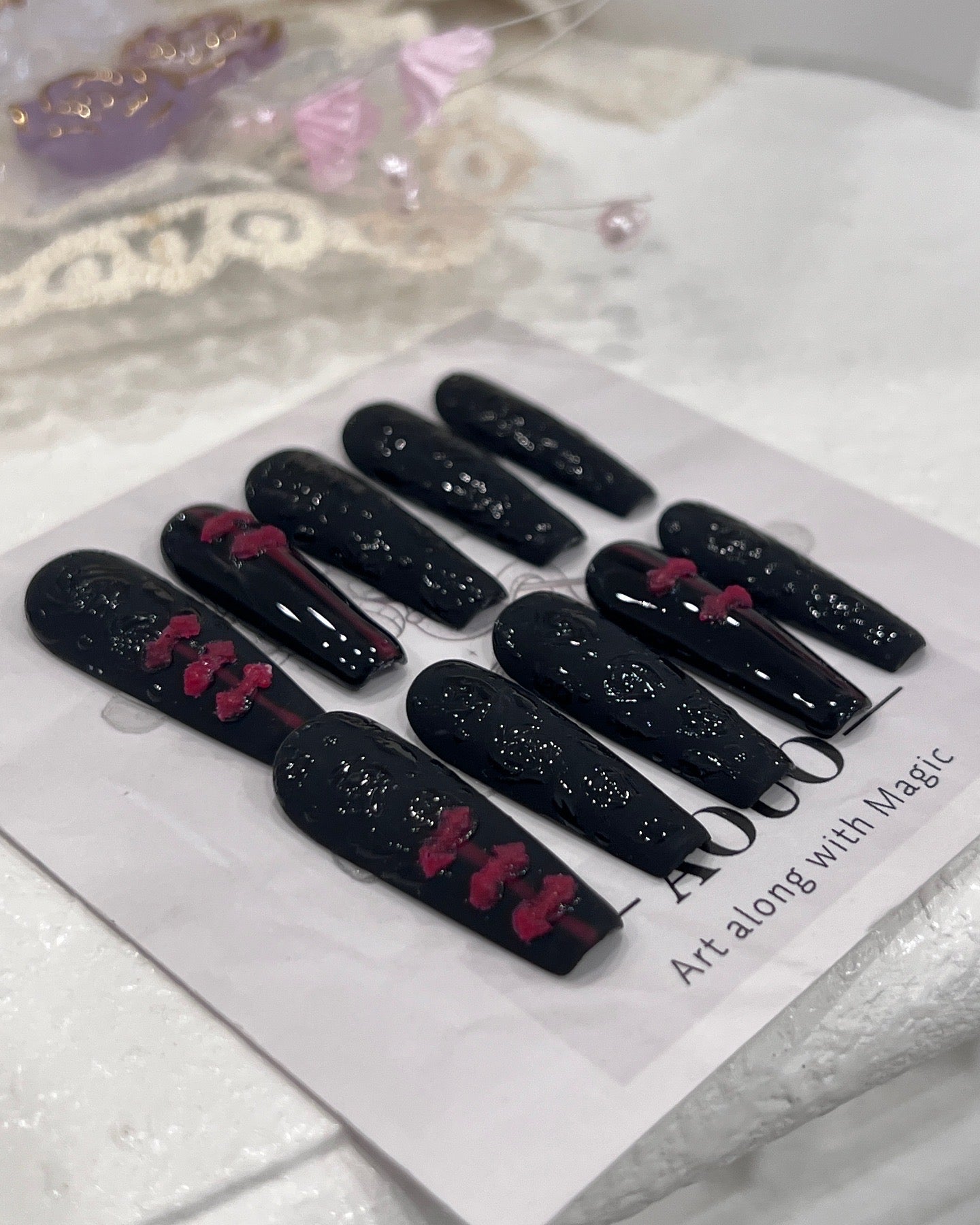 QiPao Chinese traditional Nails