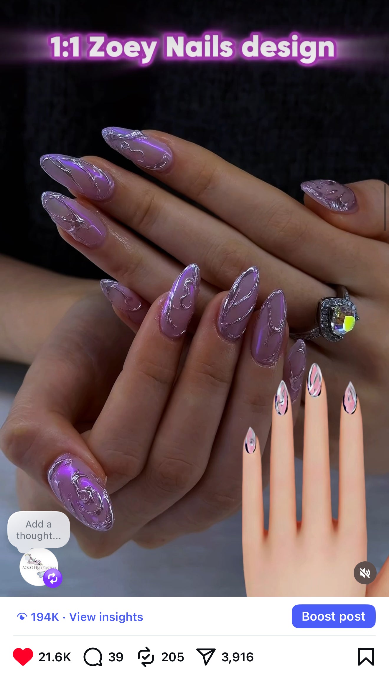 Zoey Nails Kpop Demon Hunter Cool Nails