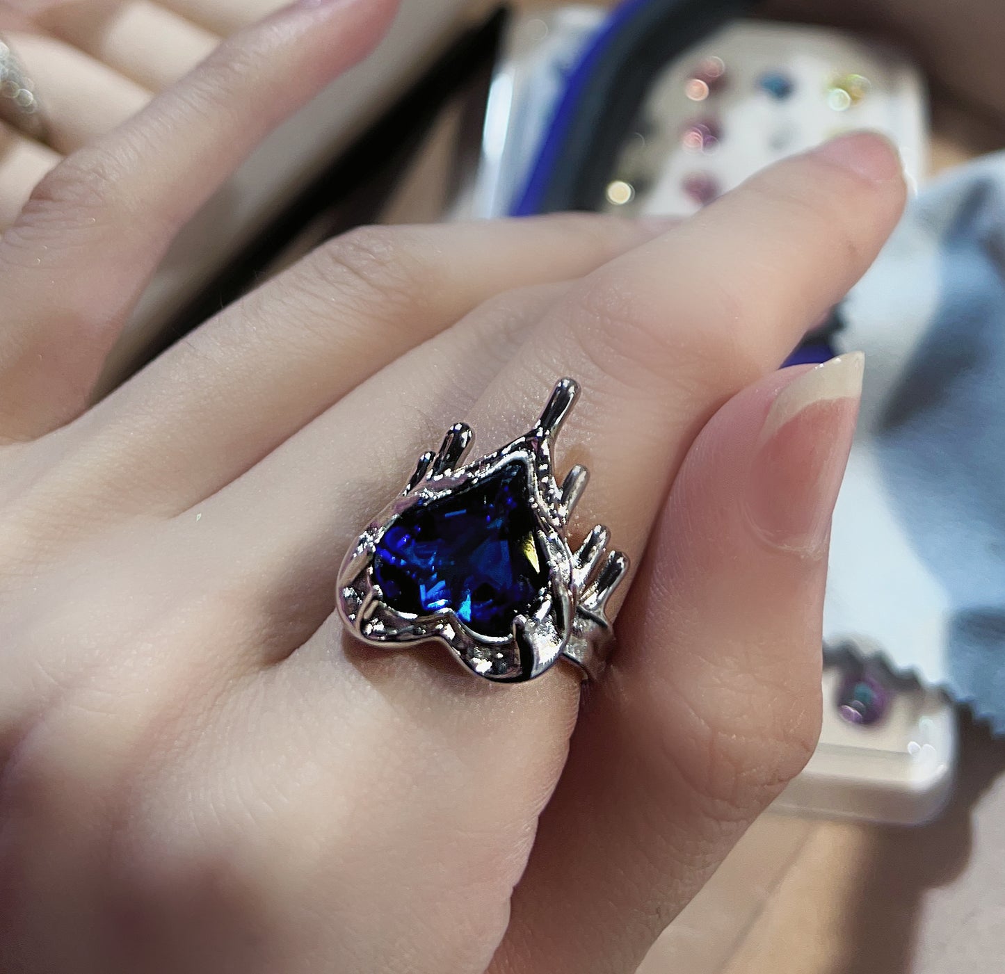 The Melting Heart ring