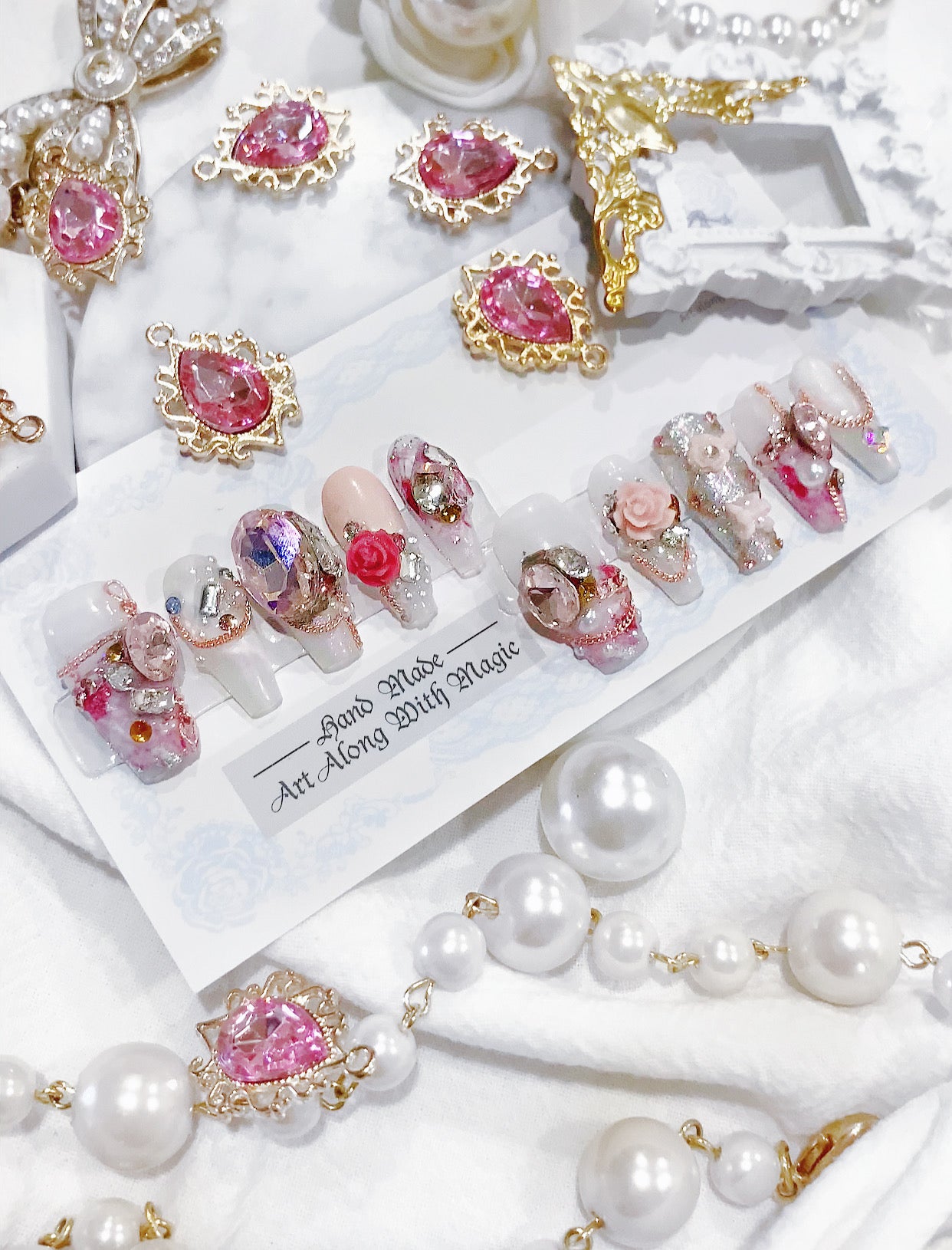 Rosé secret Nail