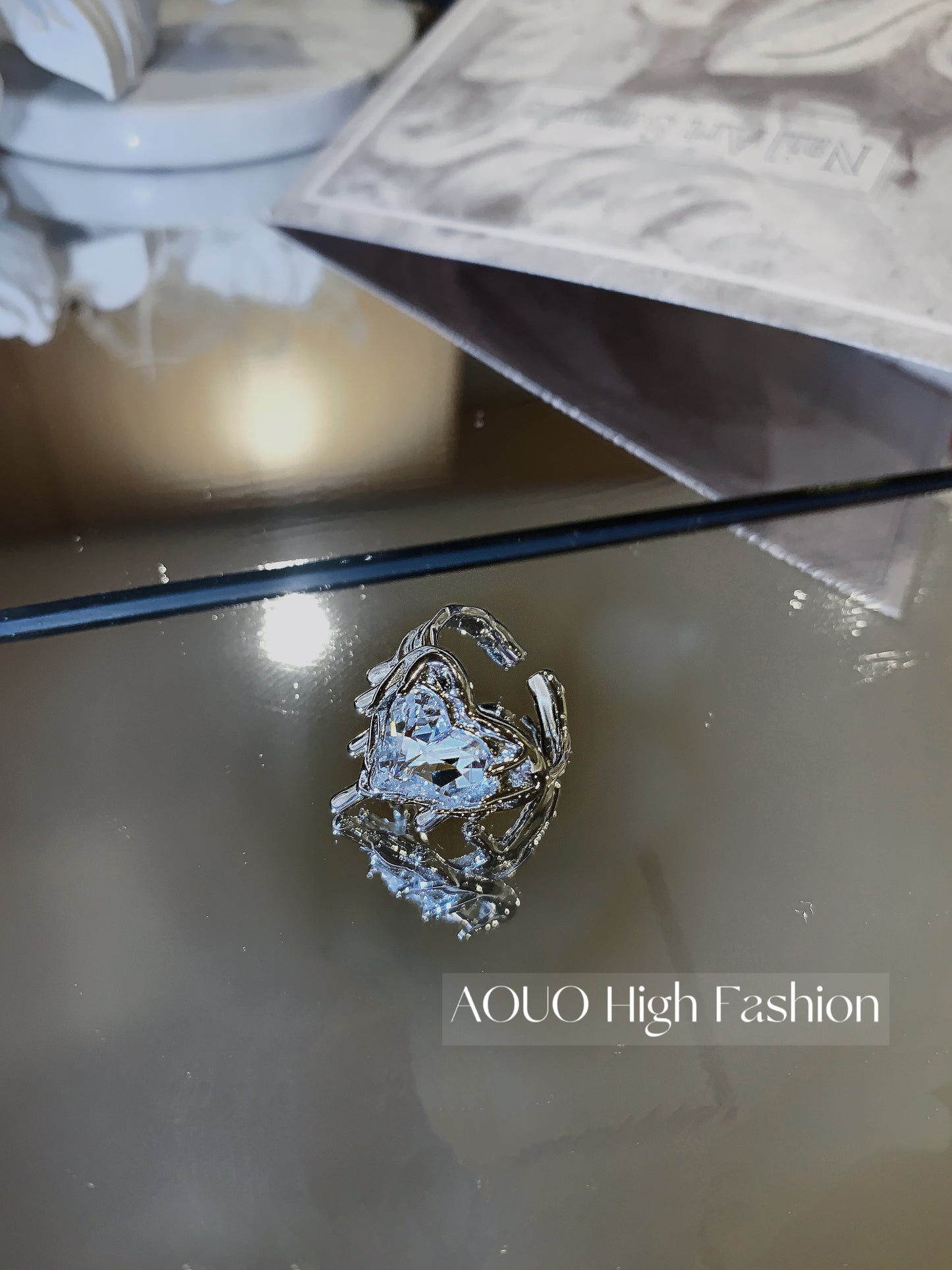 The Melting Heart ring