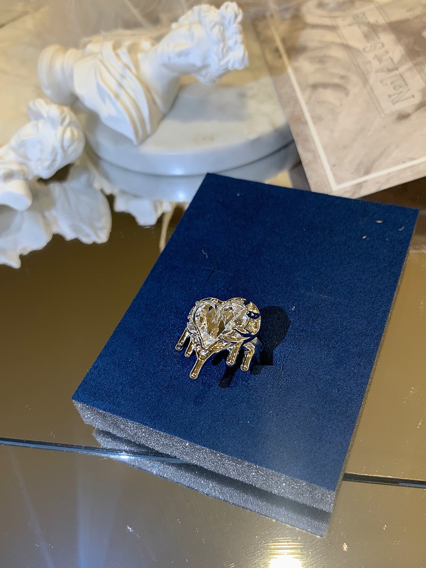 The Melting Heart ring
