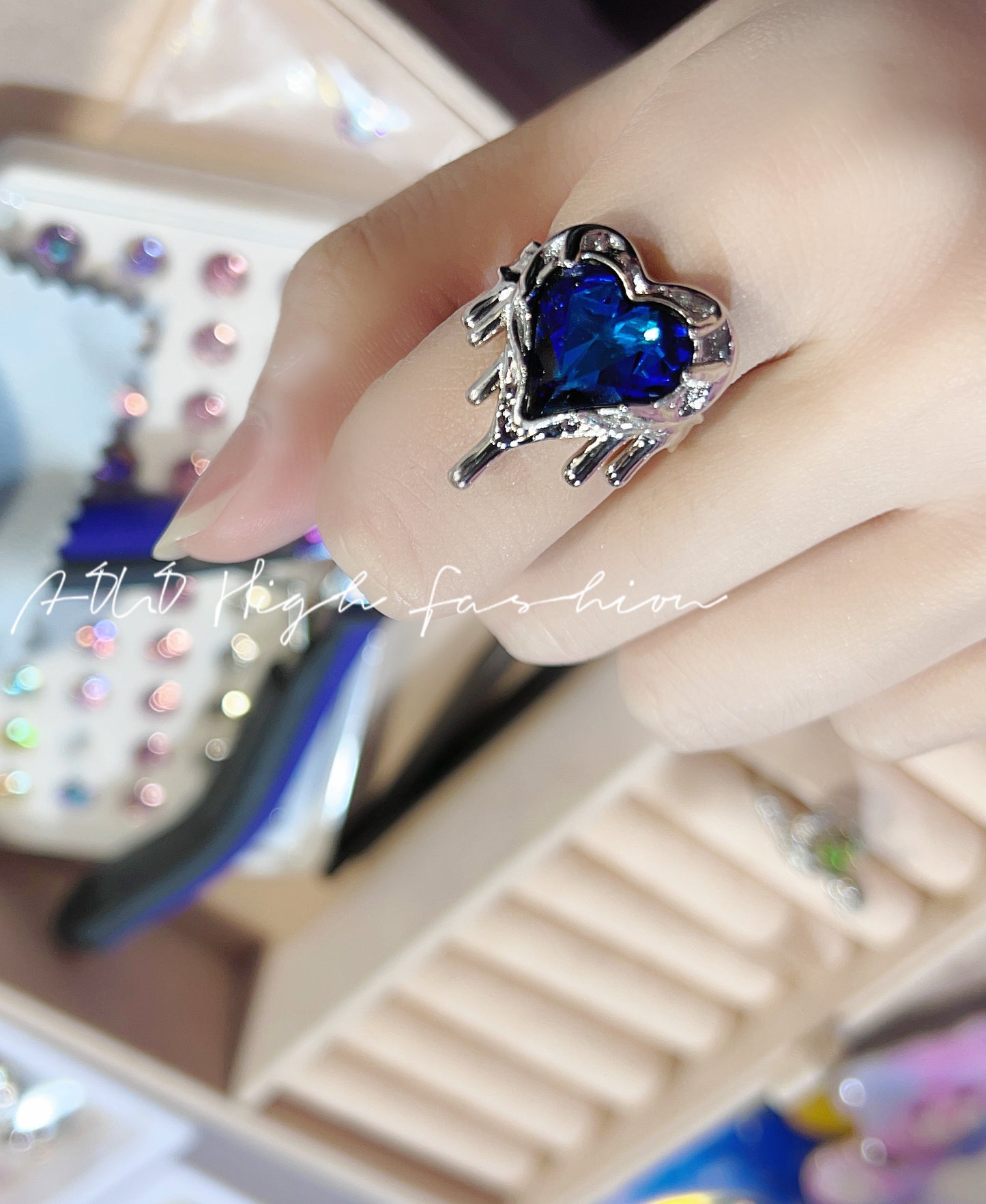 The Melting Heart ring