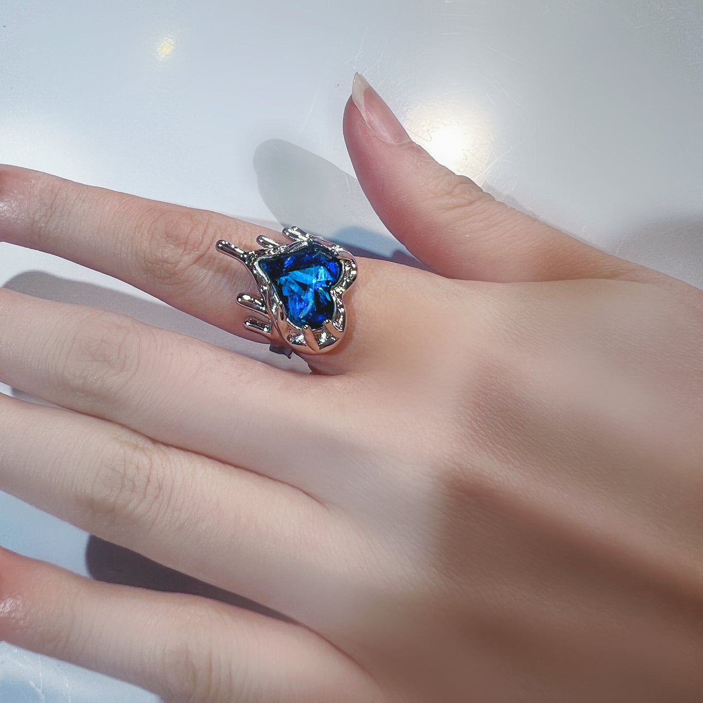 The Melting Heart ring