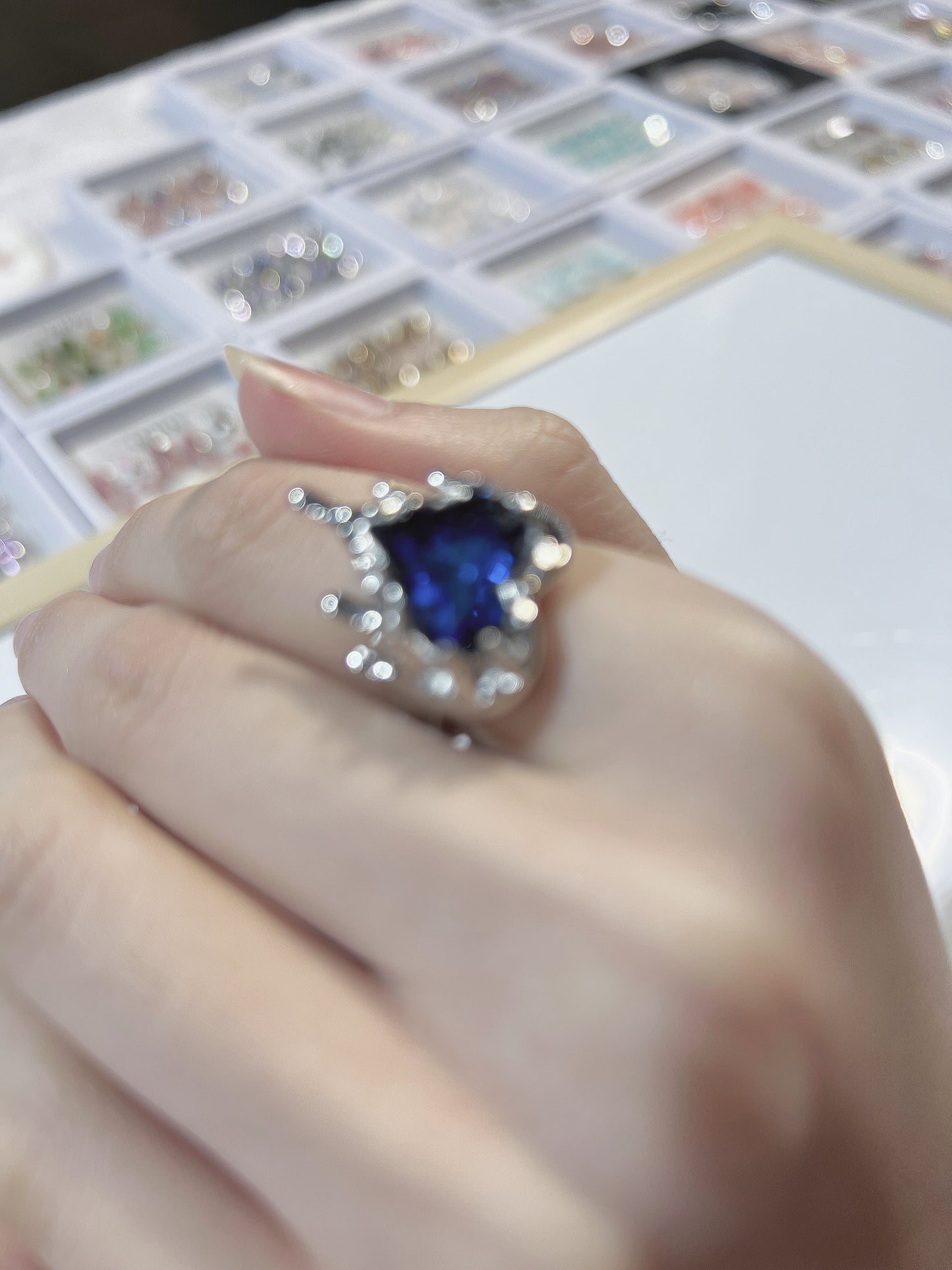 The Melting Heart ring