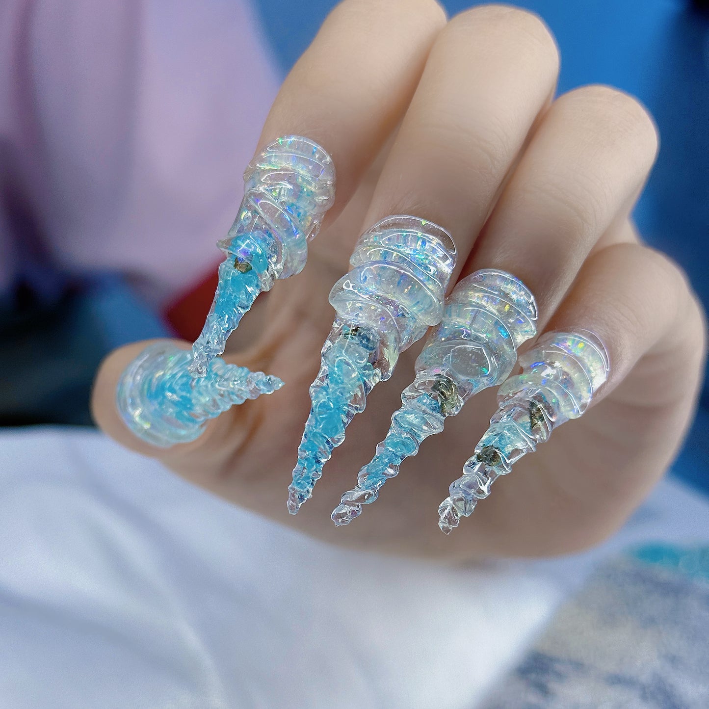 Frostbite Dragon Dark Nail