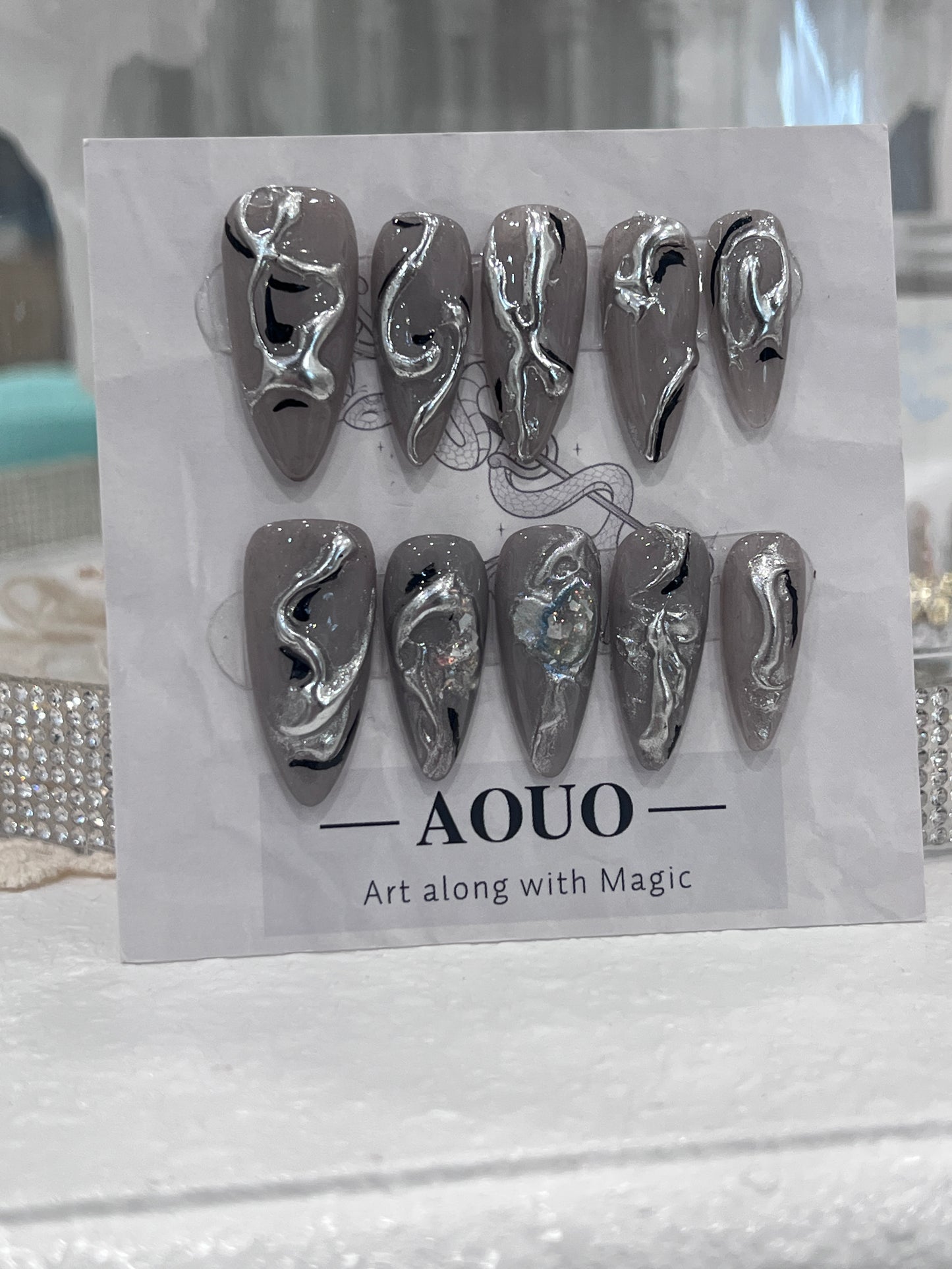 Hyperdimensional Cool Nails