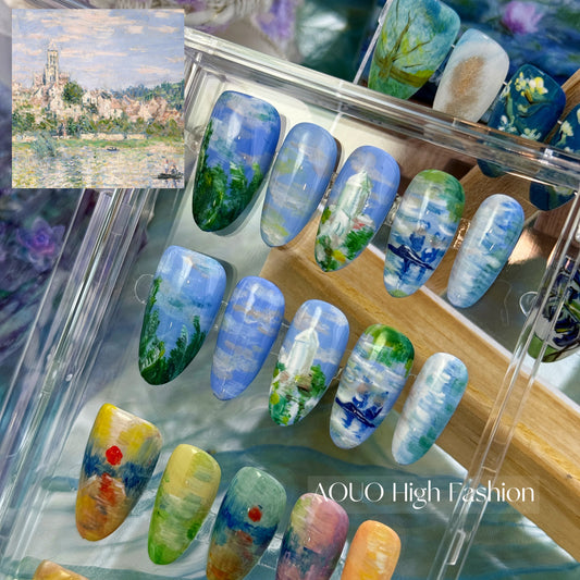 Vétheuil in Summer Monet Nails