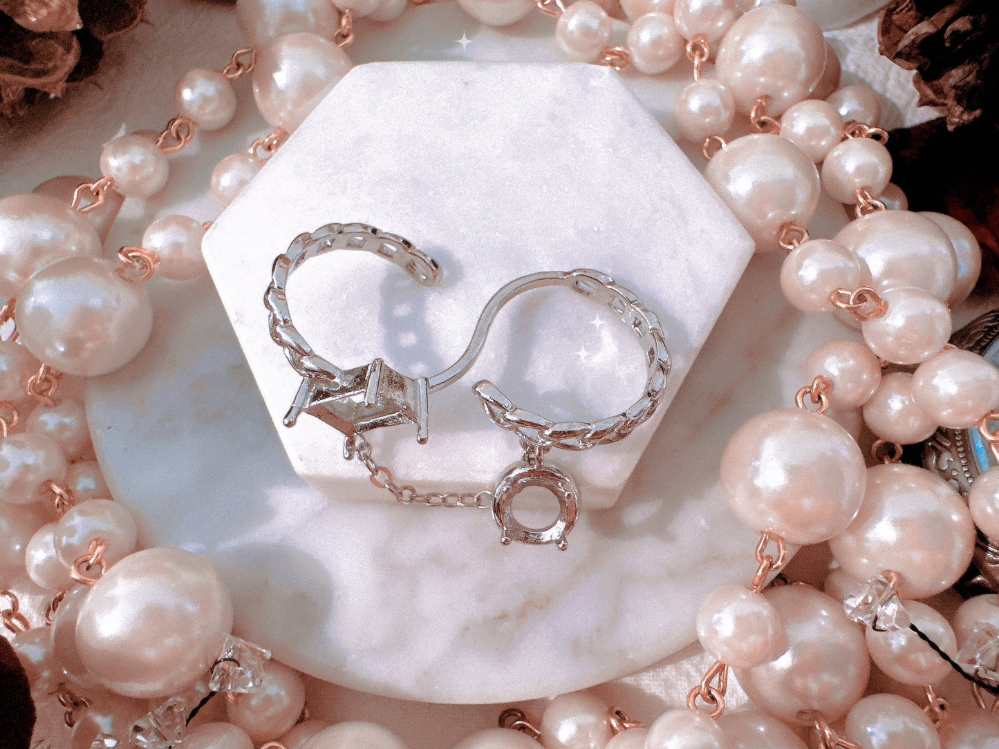 Hold by chain ring