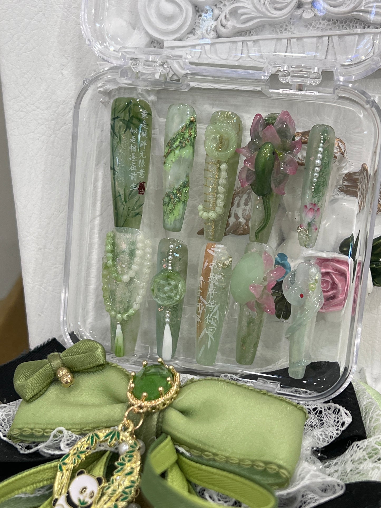 PuTa Jade Chinese Nails