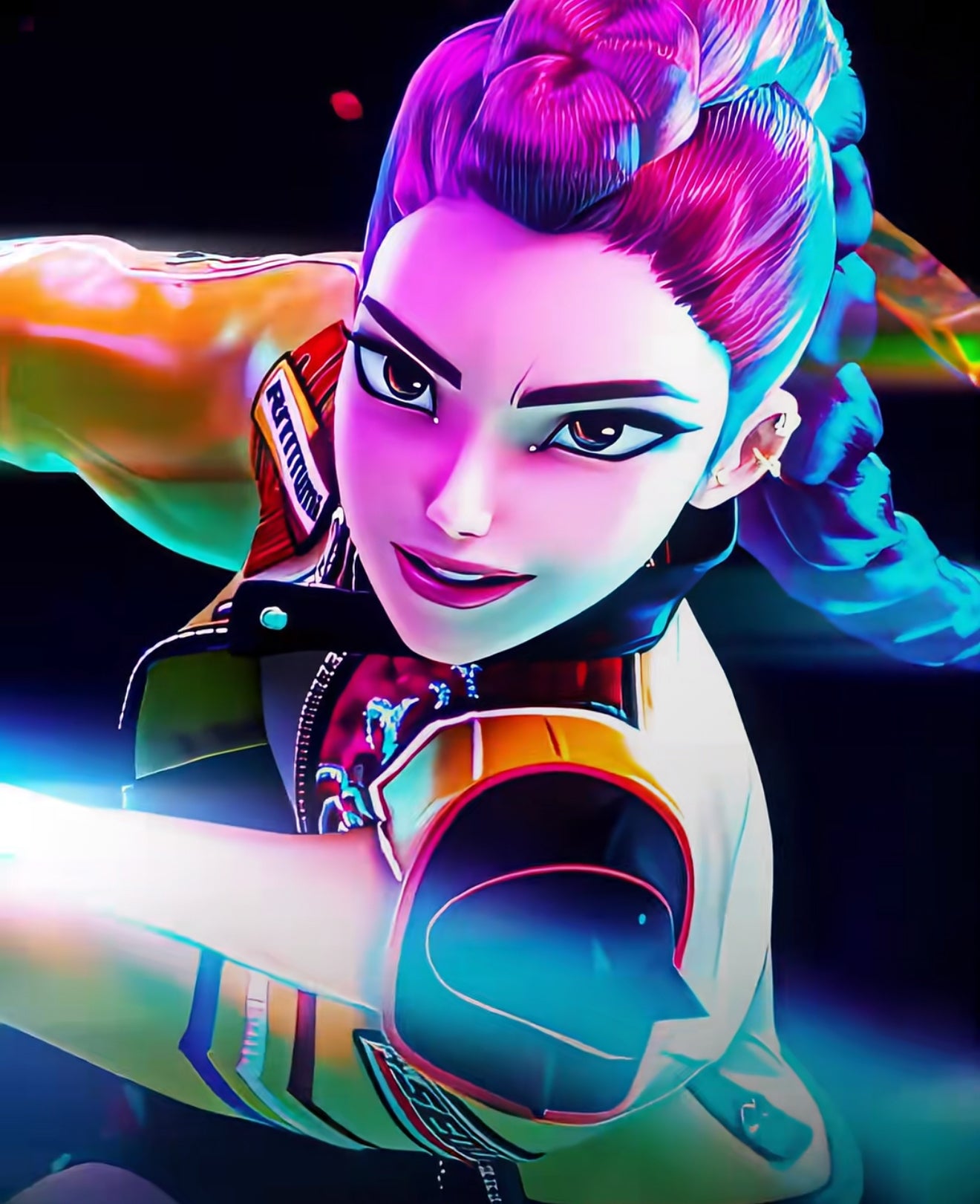 Kpop Demon Hunter Rumi Cool Nails