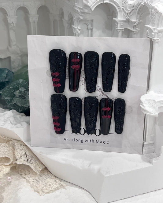 QiPao Chinese traditional Nails