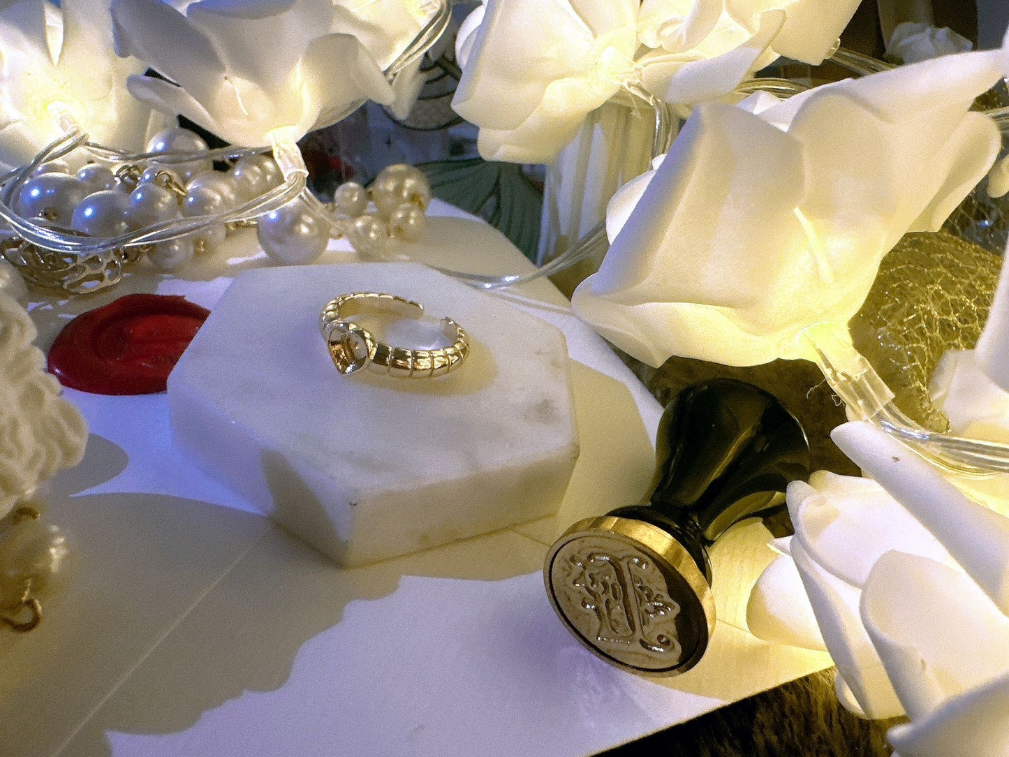 Royal heart ring