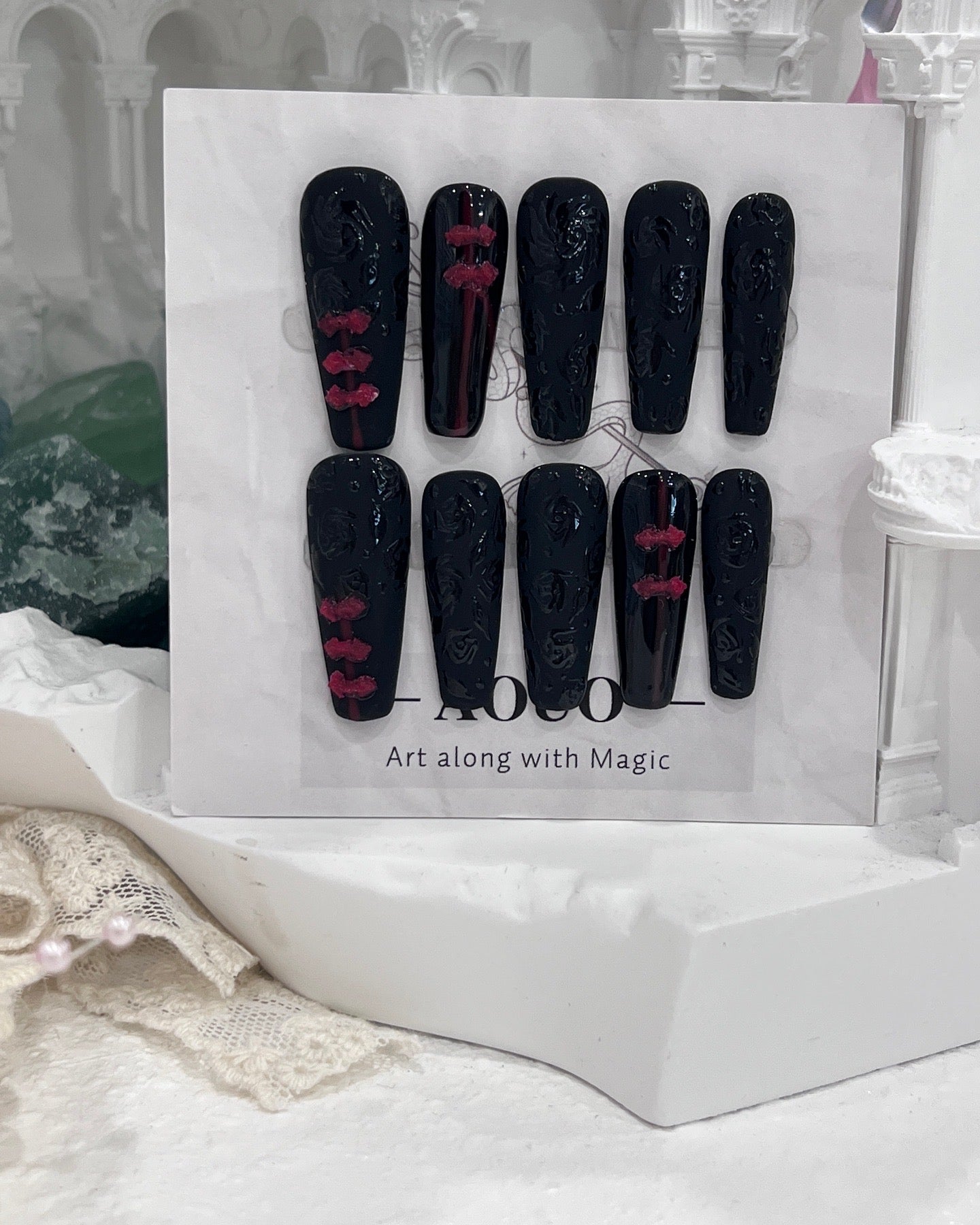 QiPao Chinese traditional Nails
