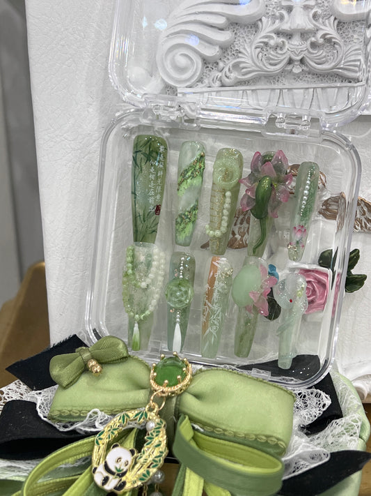 PuTa Jade Chinese Nails