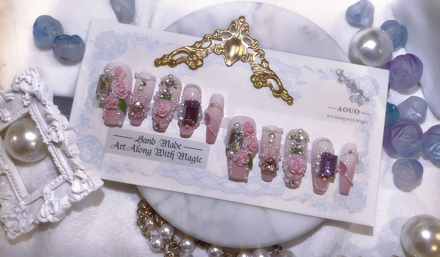 The Rose Crown Nail