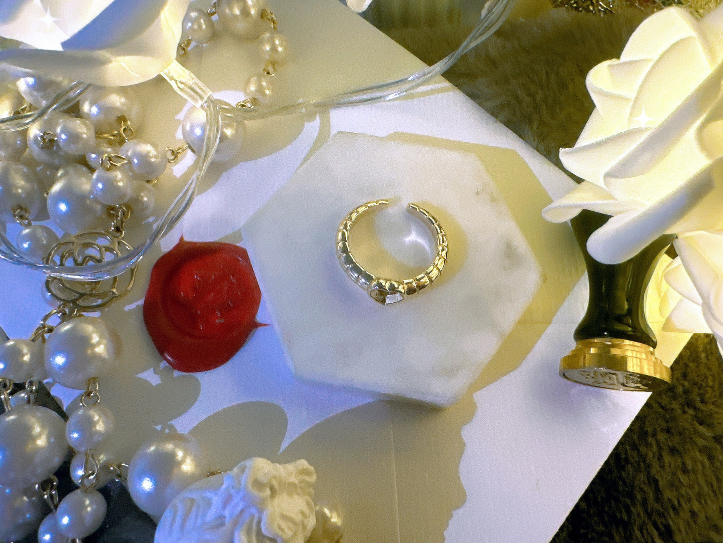 Royal heart ring