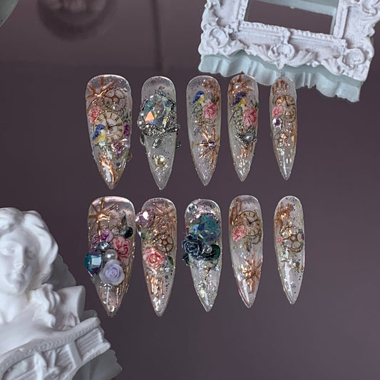 Alice In Wonderland  Nails