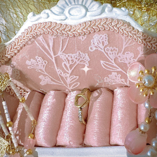 Romantic heart ring