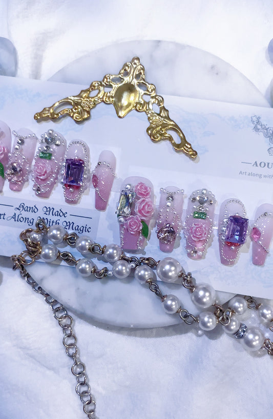 The Rose Crown Nail