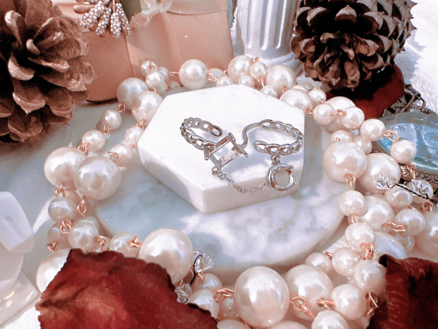 Hold by chain ring