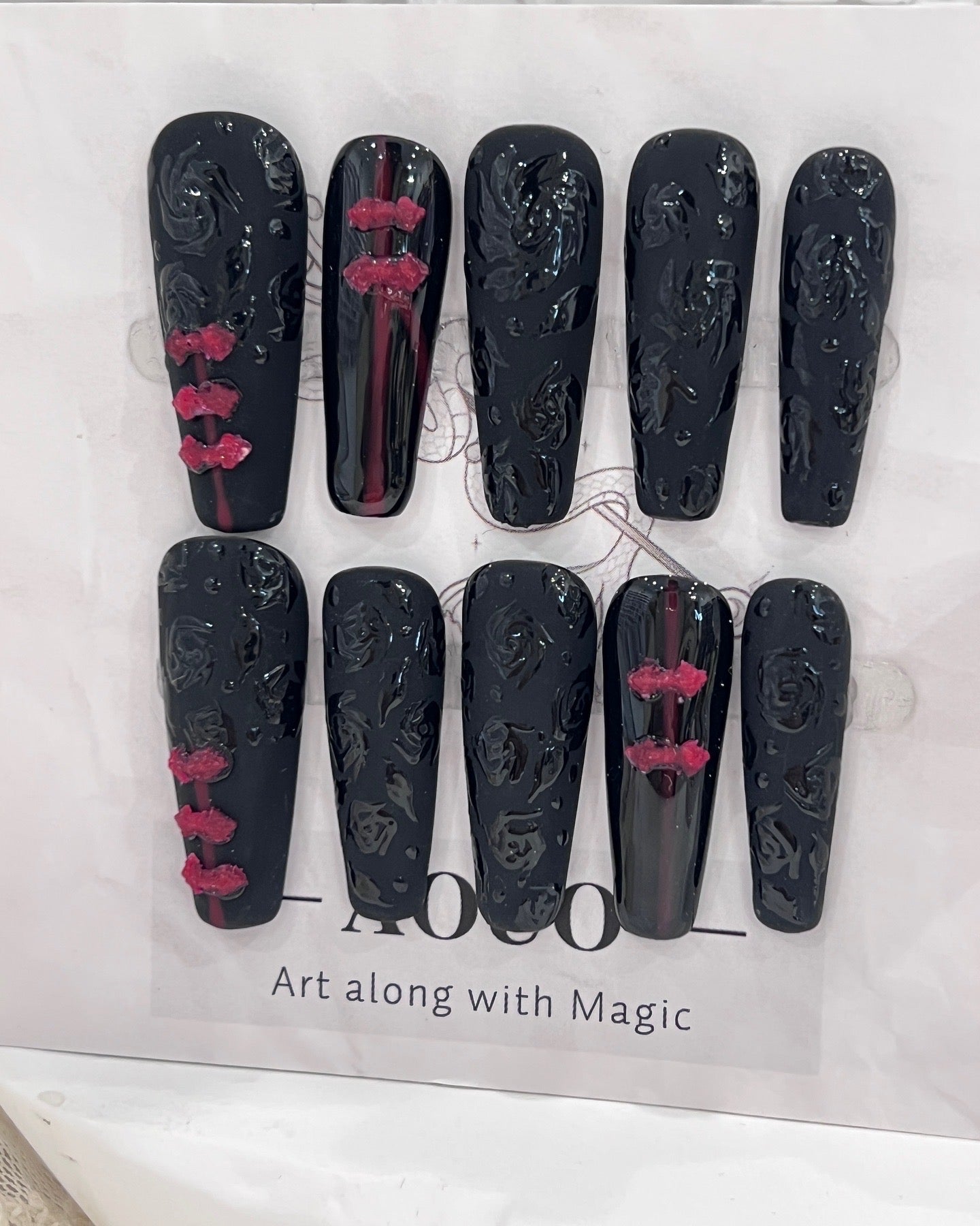 QiPao Chinese traditional Nails