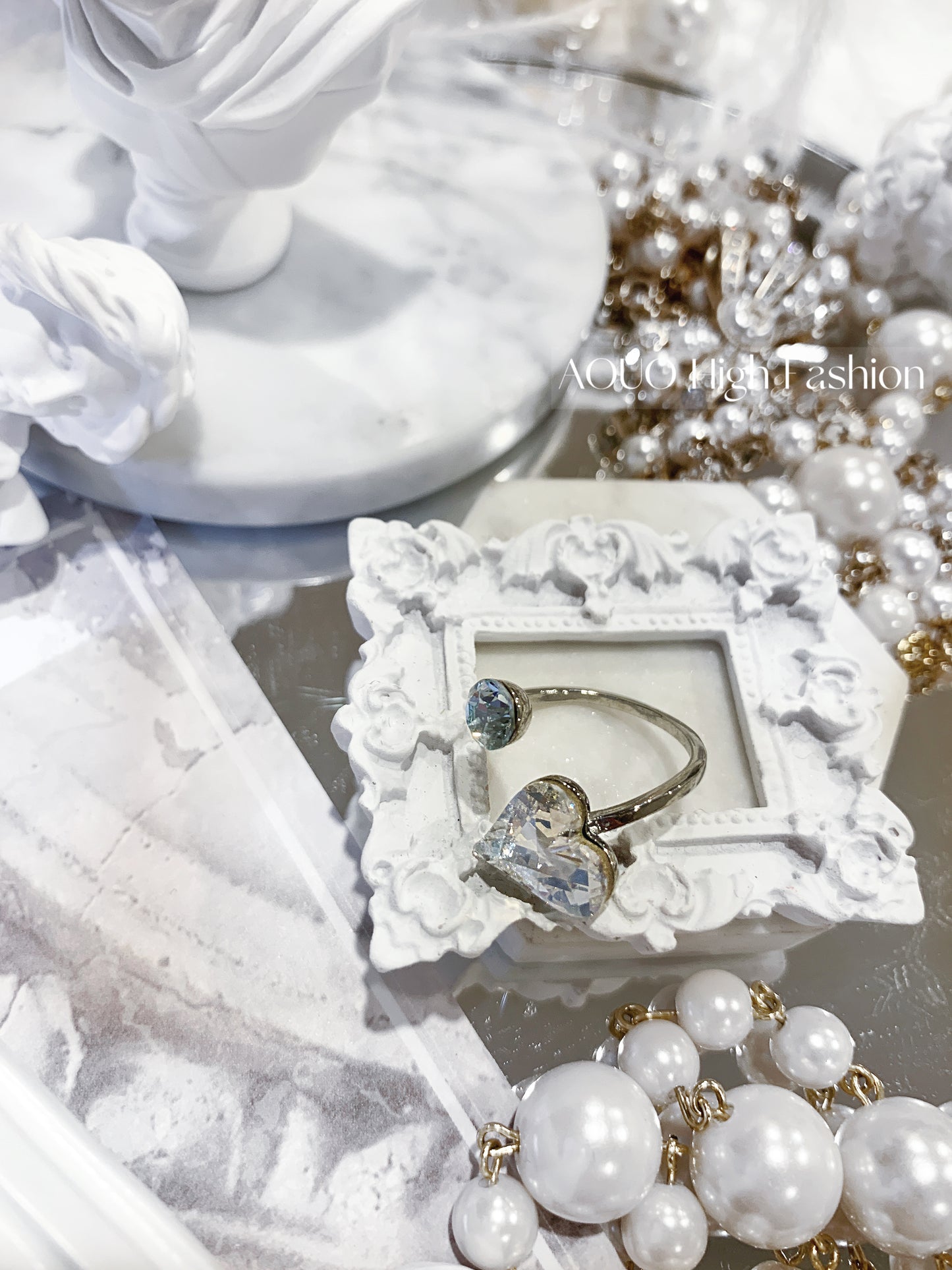 Half Heart ring