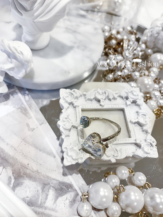 Half Heart ring