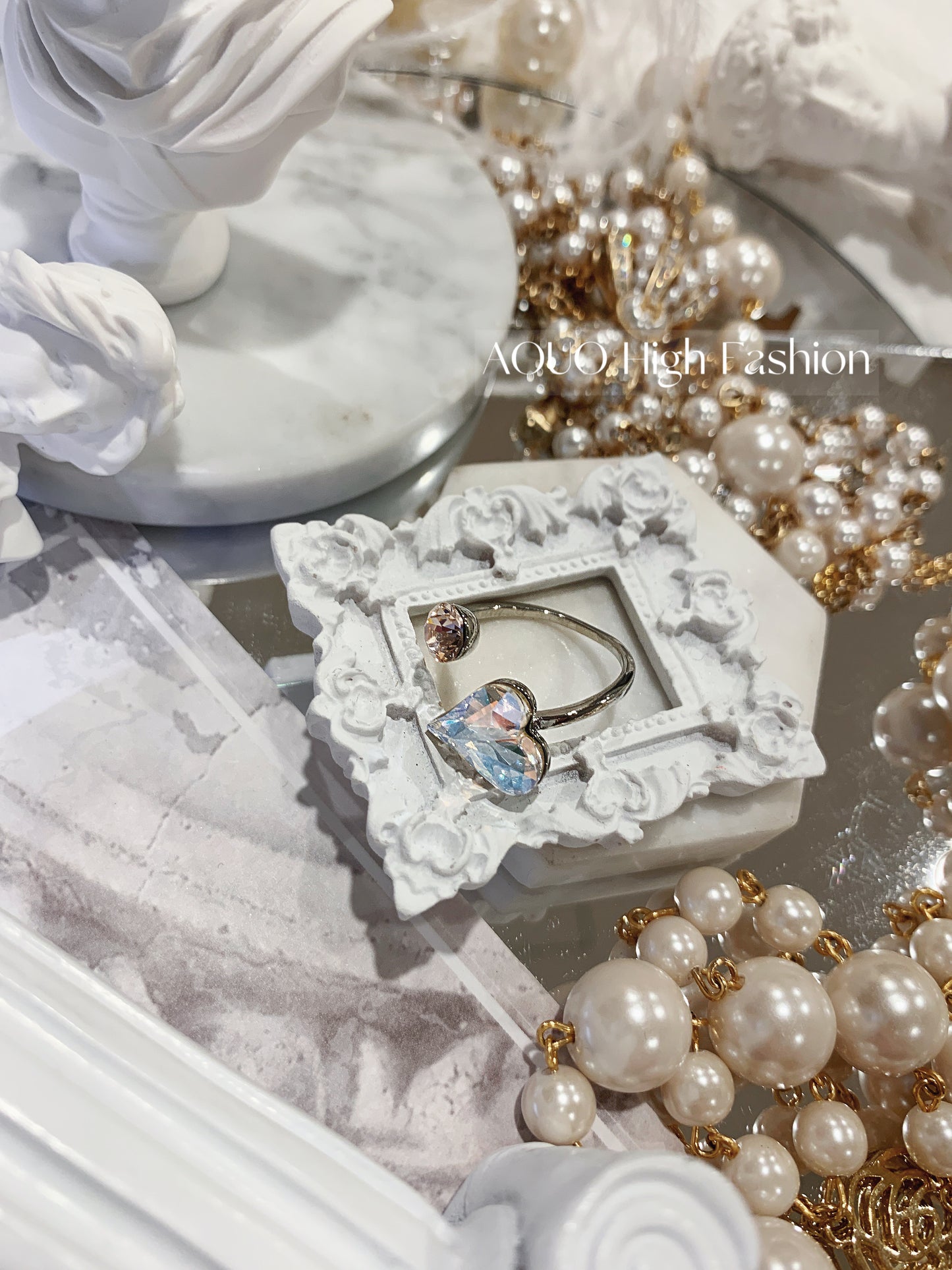 Half Heart ring