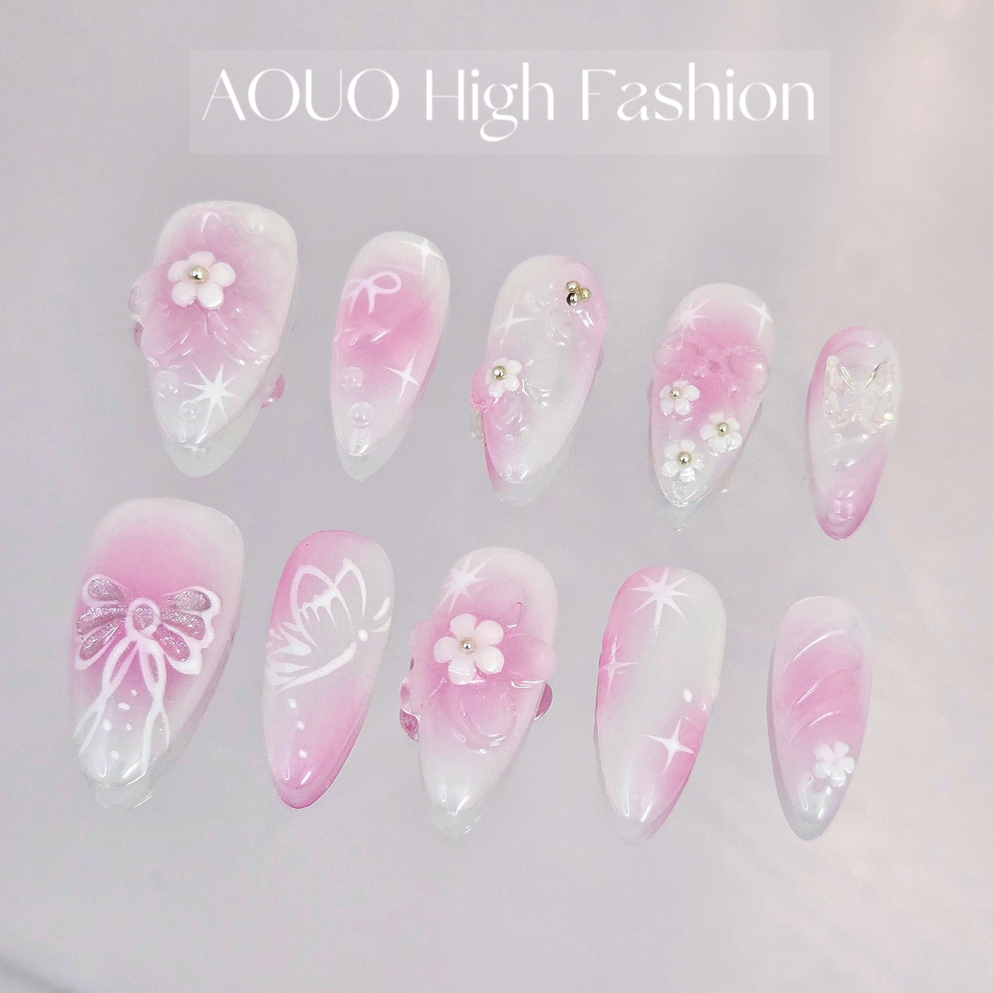Fairy Y3K Nails