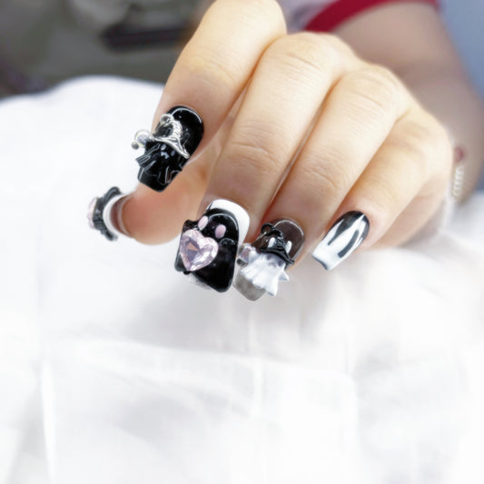 Friendly Phantoms Dark Nail