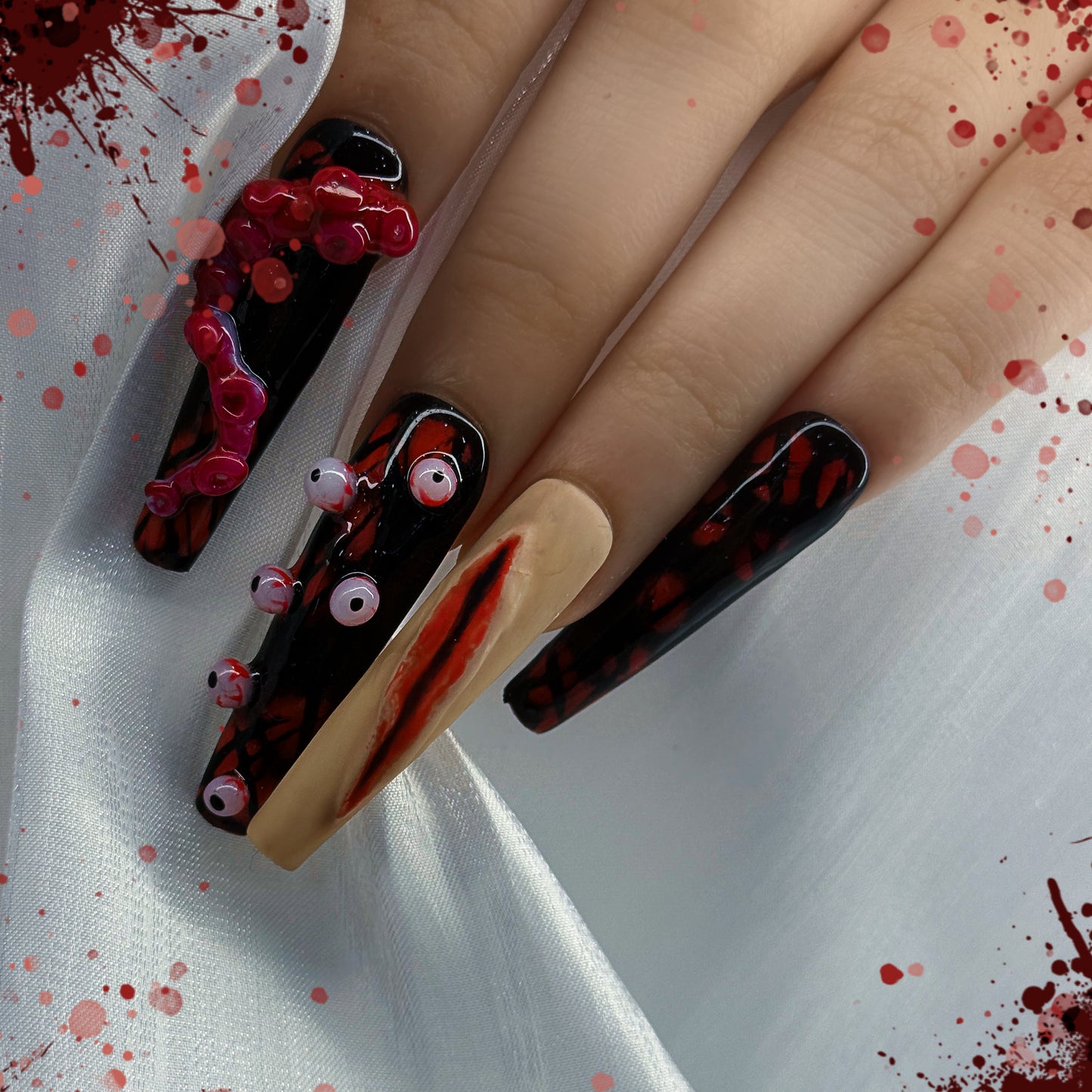Dark Gory Glory Nail