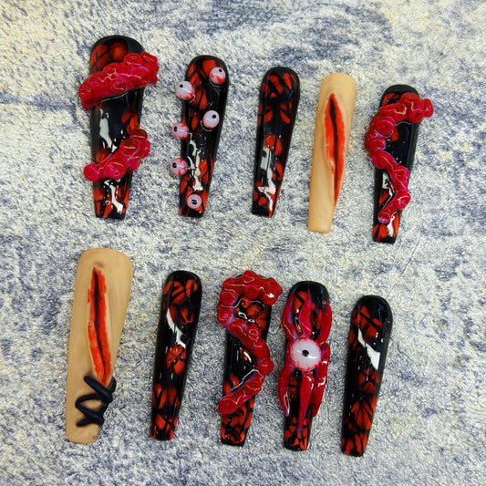 Dark Gory Glory Nail