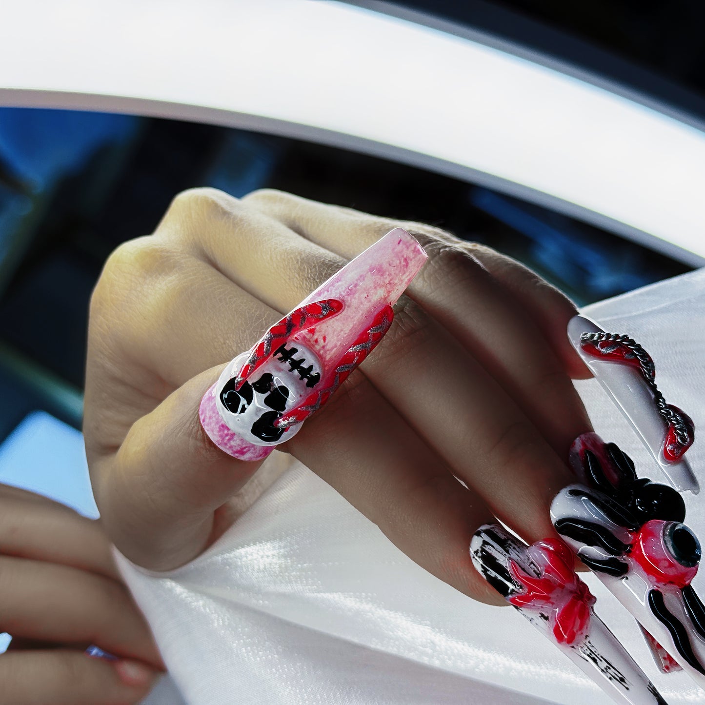 Fright Night Fingers Dark Nail