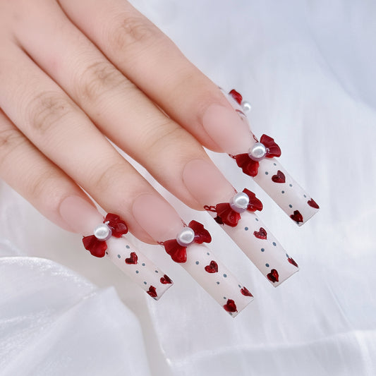 Nude Valentine Dark Nail